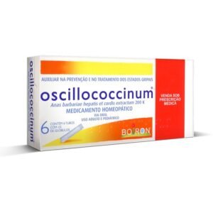 OSCILLOCOCCINUM 6 FLACONETES
