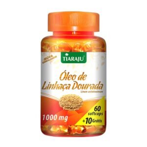 ÓLEO DE LINHAÇA DOURADA 60 CÁPSULAS