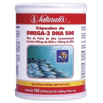 OMEGA 3 DHA 500 100 CÁPSULAS