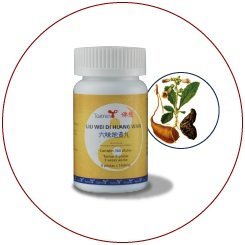 Liu Wei Di Huang Wan 360 pílulas Taimin