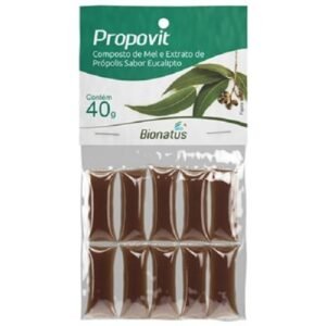 Mel com Própolis e Eucalipto em Sachê 40g