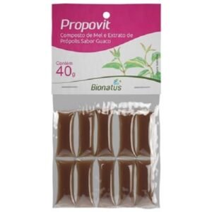 Mel com Própolis e Guaco em Sachê 40g