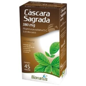 Cáscara Sagrada 380mg 45cápsulas