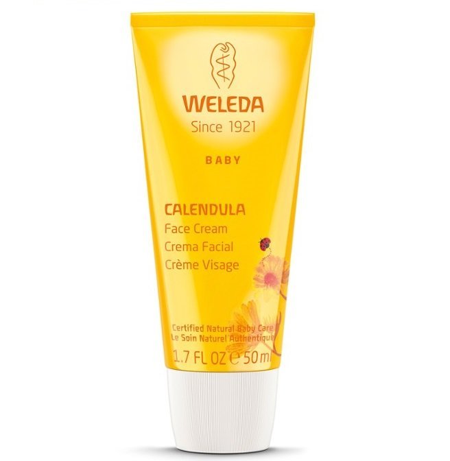 CREME FACIAL DE CALÊNDULA PARA BEBÊS