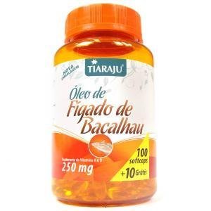 ÓLEO DE FÍGADO DE BACALHAU 100 CÁPSULAS