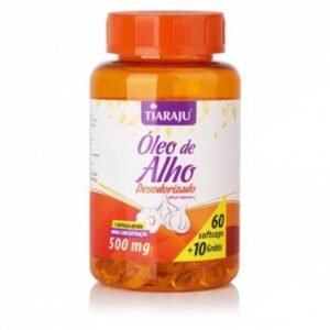 ÓLEO DE ALHO DESODORIZADO 60 CÁPSULAS