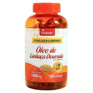 ÓLEO DE LINHAÇA DOURADA 180 CÁPSULAS