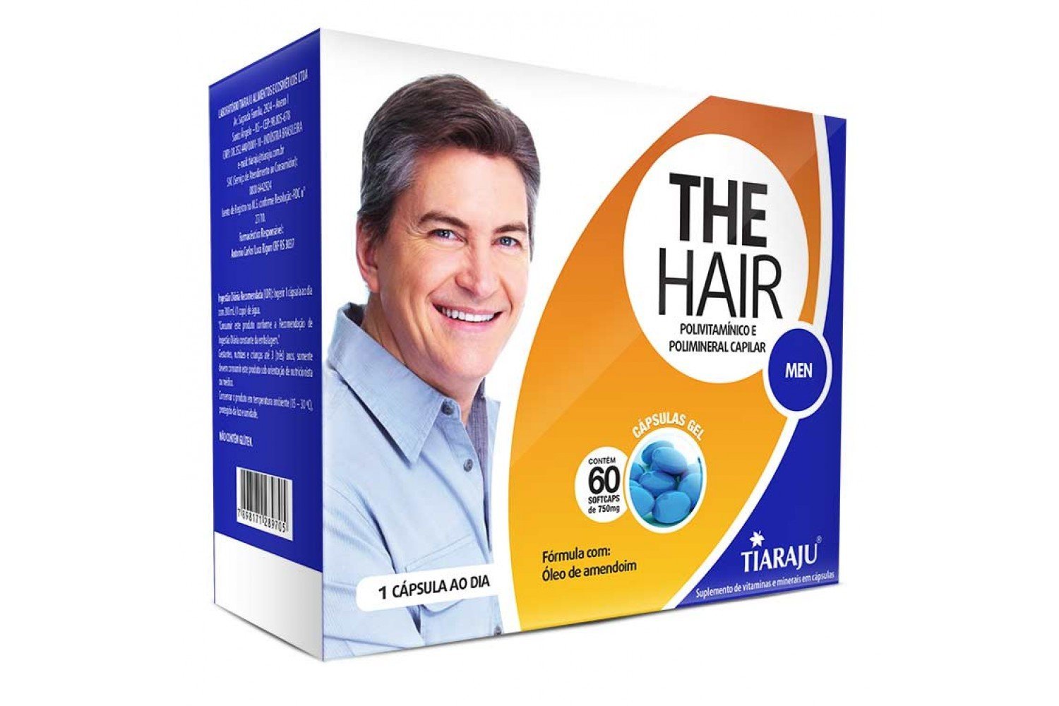 THE HAIR MEN 60 CÁPSULAS